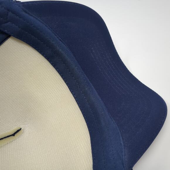 Rainbow Snapback Rope Trucker Hat Blue One Size Mesh Back Dalix Outdoor - Picture 7 of 9